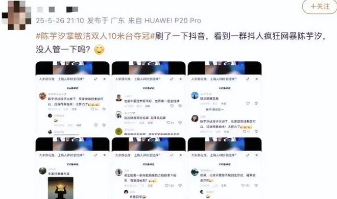 恶语冲击体育圈才发现樊振东预言真准澳门新葡京网页造谣王楚钦网暴陈芋汐(图23)